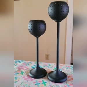 Metal Candle Holders